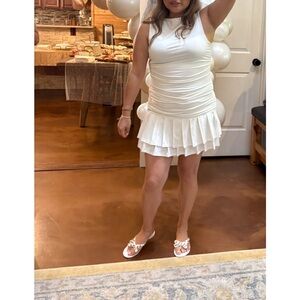 SHEIN Elegant White dress